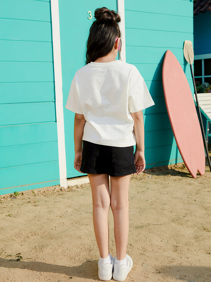 VITAMINS GIRLS JUST WANNA HAVE SUN BOXY FIT T-SHIRT