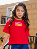 VITAMINS SWEET STRABERRY FRONT BACK GRAPHIC T-SHIRT