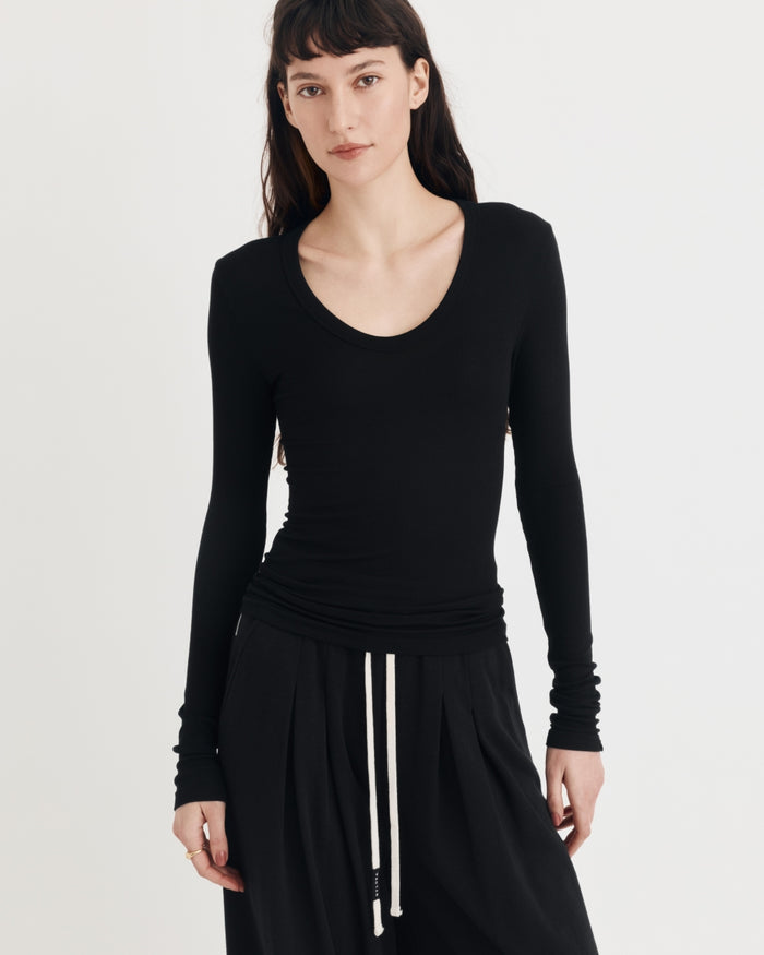 VIVIAN TOP BLACK