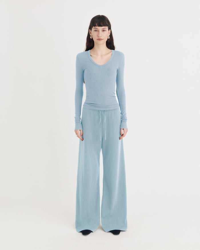 VIVIAN TOP MISTY BLUE