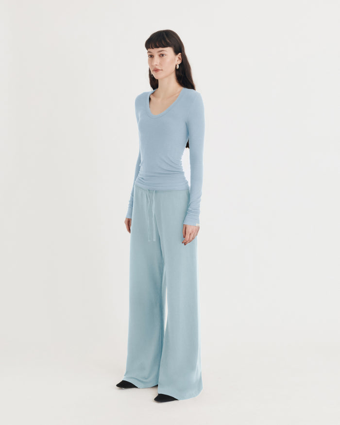 VIVIAN TOP MISTY BLUE