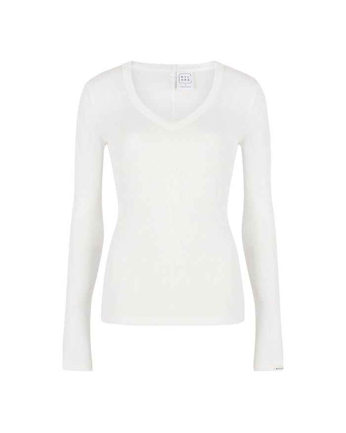 VIVIAN TOP OFF WHITE