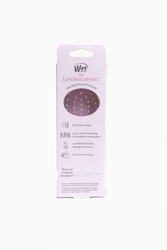 Wet Brush x Love Shack Fancy Mini Detangler - Coquette Bow