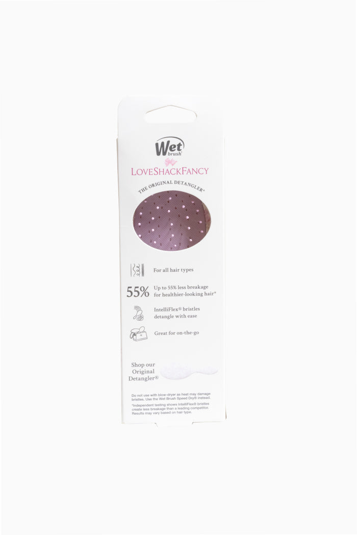 Wet Brush x Love Shack Fancy Mini Detangler - Ribbon Rosa