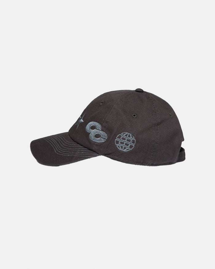 YIN YANG CAP BLACK - COLD CULTURE