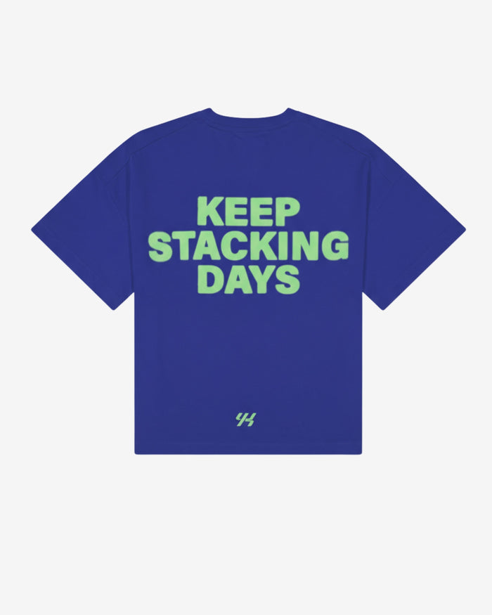 YK Move Stacking Days Tee | Blue