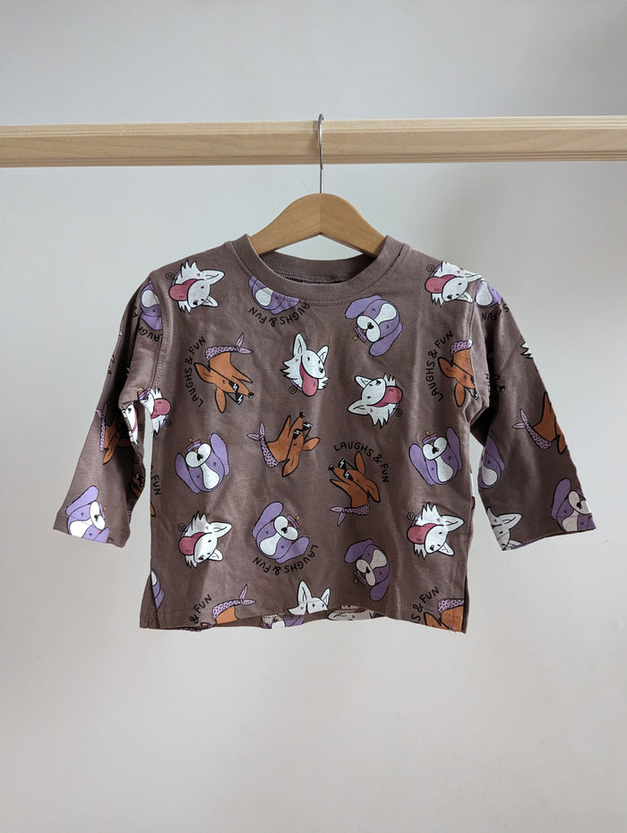 Zara Long Sleeve T-Shirt (9-12M)- New with Tags
